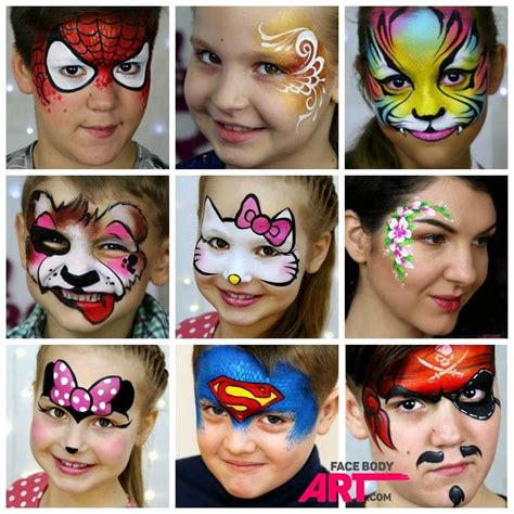 face paint easy|best face paint for beginners.